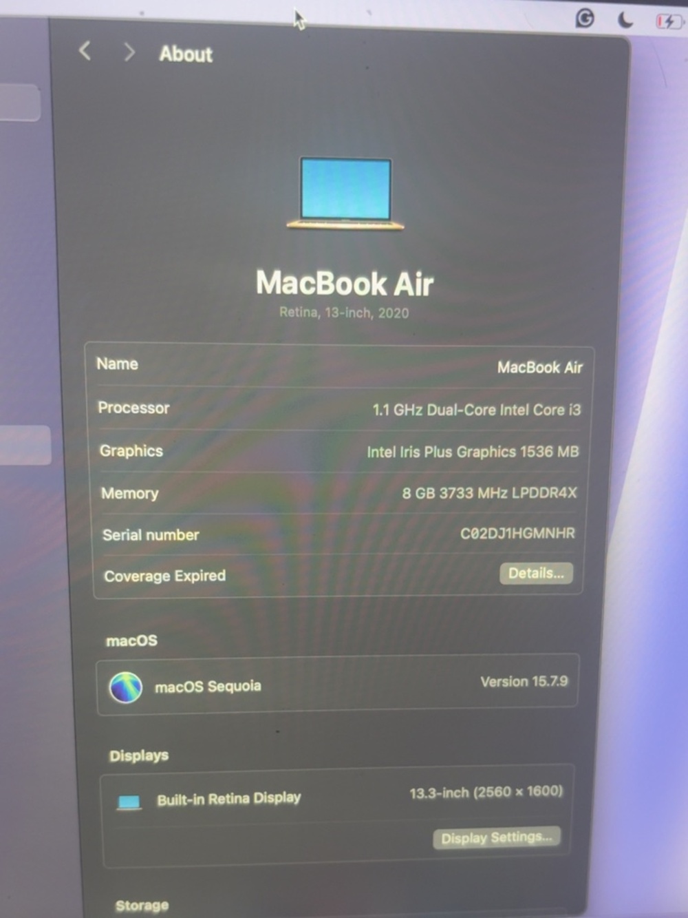 MacBook Air 2020